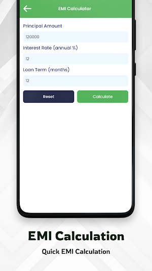 Loan EMI Calculator Screenshot 3