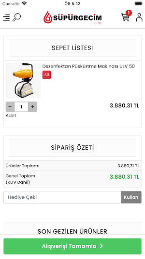 Süpürgecim Screenshot 3