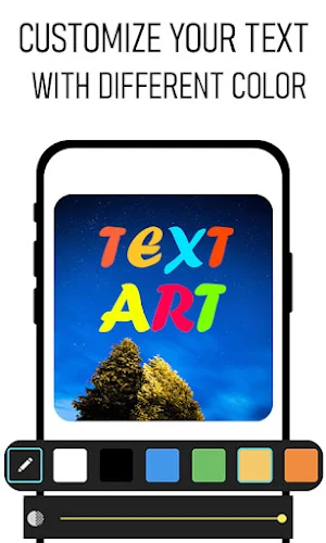 Photo Text Art Stylish Font Screenshot 0