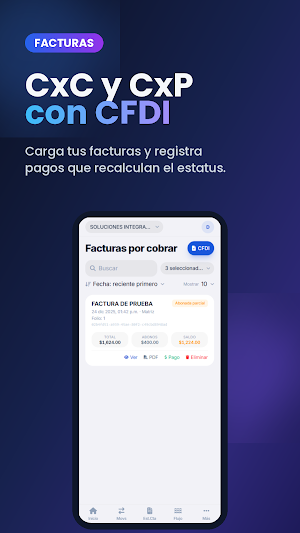 Contadora App Screenshot 2