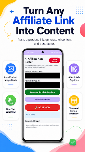 AI Affiliate Auto Poster Screenshot 1