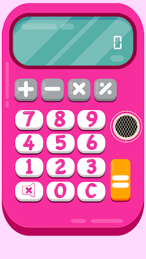 Pink Calculator Screenshot 0