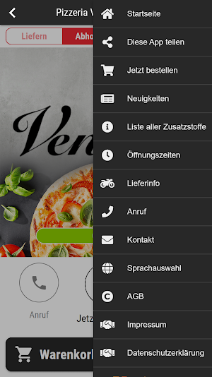 Pizzeria Venezia Steeler Str Screenshot 2