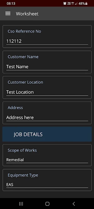 TAG Service Screenshot 0