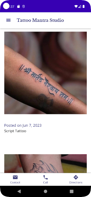 Tattoo Mantra Screenshot 1