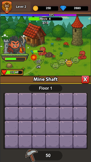 Idle Medieval RPG Screenshot 1