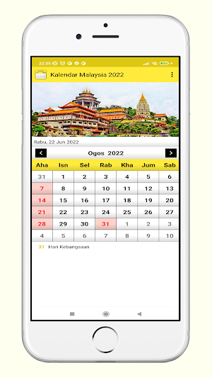 Kalendar Malaysia 2022 Screenshot 3