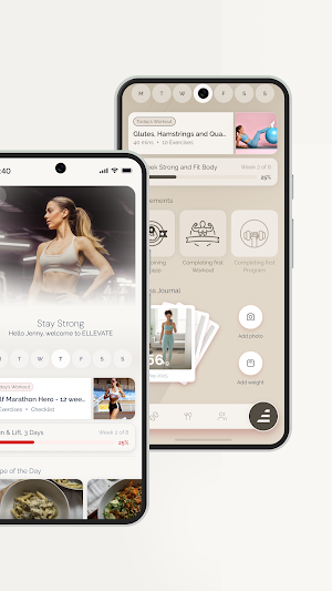ELLEVATE: Recipes & Workouts Screenshot 1