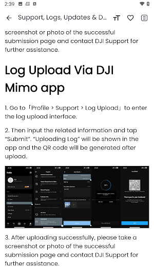 Dji Mimo Vlog Camera App Hint Screenshot 3