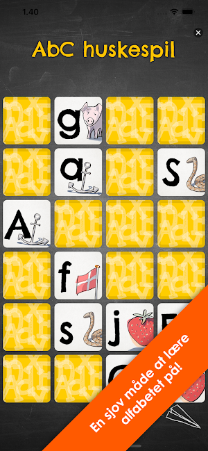 AbC huskespil (små og store) Screenshot 0