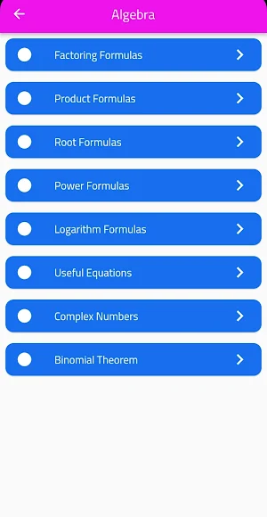 Maths Formulas Screenshot 1