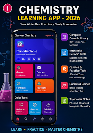 Chemistry Learning App - 2026 Screenshot 0