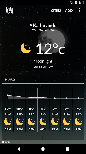 Nepal weather Screenshot 0