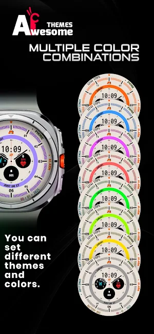 AuraxisLight - Dual Watch Face Screenshot 2
