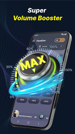 Equalizer Volume Booster Bass Screenshot 3