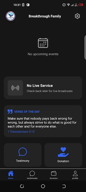 Breakthrough Radio Screenshot 1
