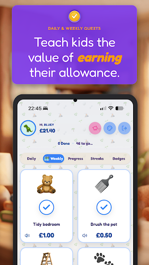 TickBucks: Kids Chores & Money Screenshot 2