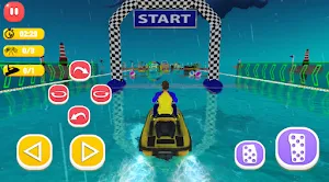 Jet Ski Driving - Water Games Screenshot 2