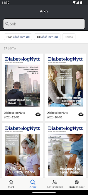 DiabetologNytt Screenshot 1