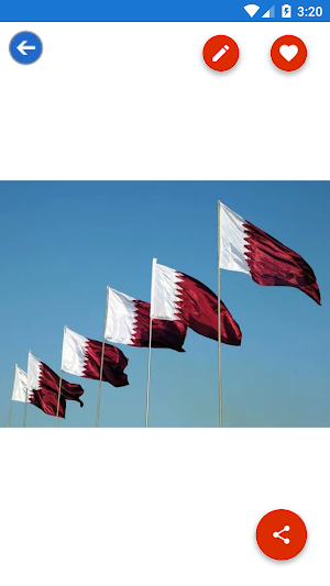 Qatar Flag Wallpaper: Flags and Country Images Screenshot 1