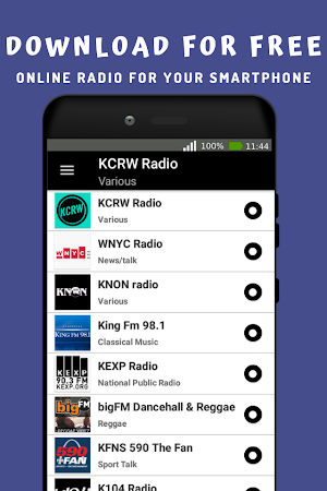 Kcrw Radio Station Live Stream Screenshot 0