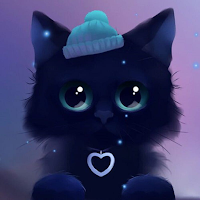 Cute Cat Cartoon Wallpaper