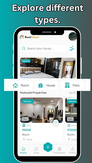 Rent Gharr -Rent/Sell Property Screenshot 1