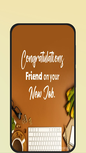 congratulations for newjob Screenshot 3