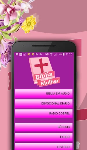 Bíblia da Mulher de fé Screenshot 0