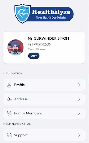 Healthilyze Screenshot 2