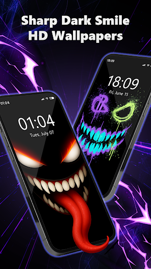 Silly Fun Smile Live Wallpaper Screenshot 3