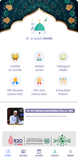 Pesantren Ar-Risalah Bandung Screenshot 1