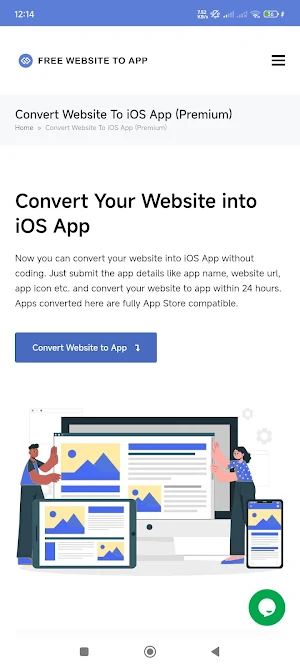 Website To App Converter Screenshot 3