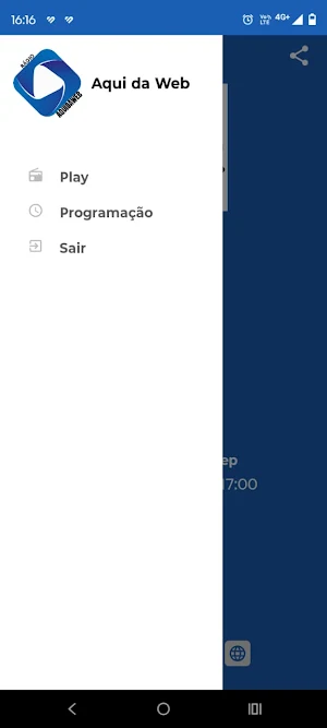 Rádio Aqui da Web Screenshot 3