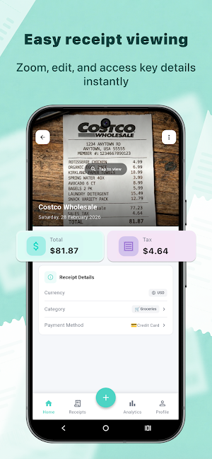 Receipt Zen Screenshot 2
