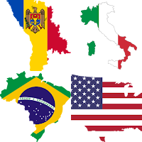 Adivinhe o país no mapa