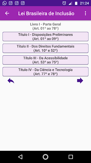 Lei Brasileira de Inclusão Screenshot 2