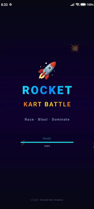 Rocket Kart Battle Screenshot 1