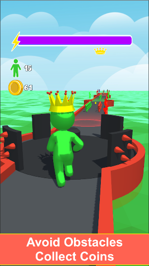 Stickman Rush:Color Clash Game 3d Screenshot 2