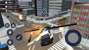 Flying Car Police Game Screenshot 0