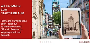 Freiburg Zeitreise - die Stadtjubiläum 2020 App Screenshot 0