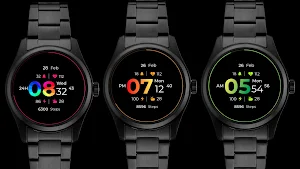 SM Gradient Hour Watch Face Screenshot 2