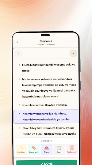Kikongo Bible Screenshot 3