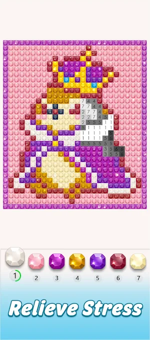 Jewel Painter: Color by Number Screenshot 0
