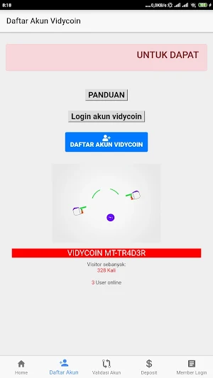 Mining Vidycoin Screenshot 1