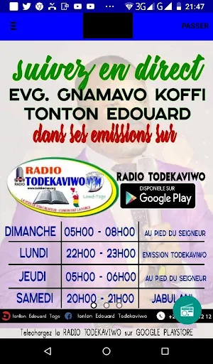 RADIO TODEKAVIWO Screenshot 1
