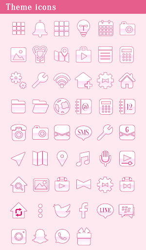 Pastel Pink Cosmos Theme Screenshot 3