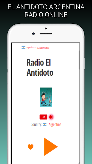 El Antidoto Radio Online Screenshot 0