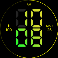 Digital Mango Watch Face