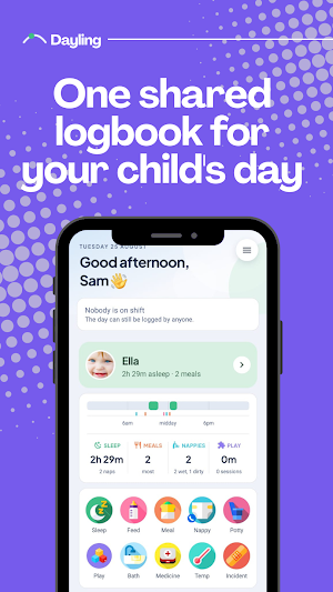 Dayling: Baby & Nanny Log Screenshot 1